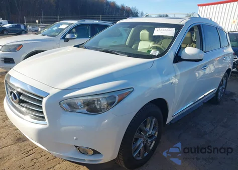 2014 Infiniti Qx60 z USA, uszkodzony, nr VIN 5N1AL0MM5EC533925